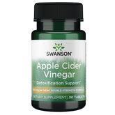 Swanson Apple Cider Vinegar - Double Strength Formula 200mg